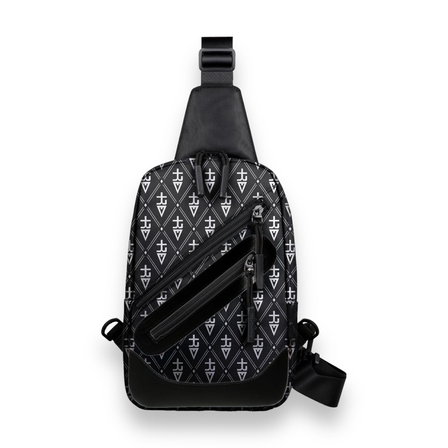 tREv Monogram Crossbody Bag