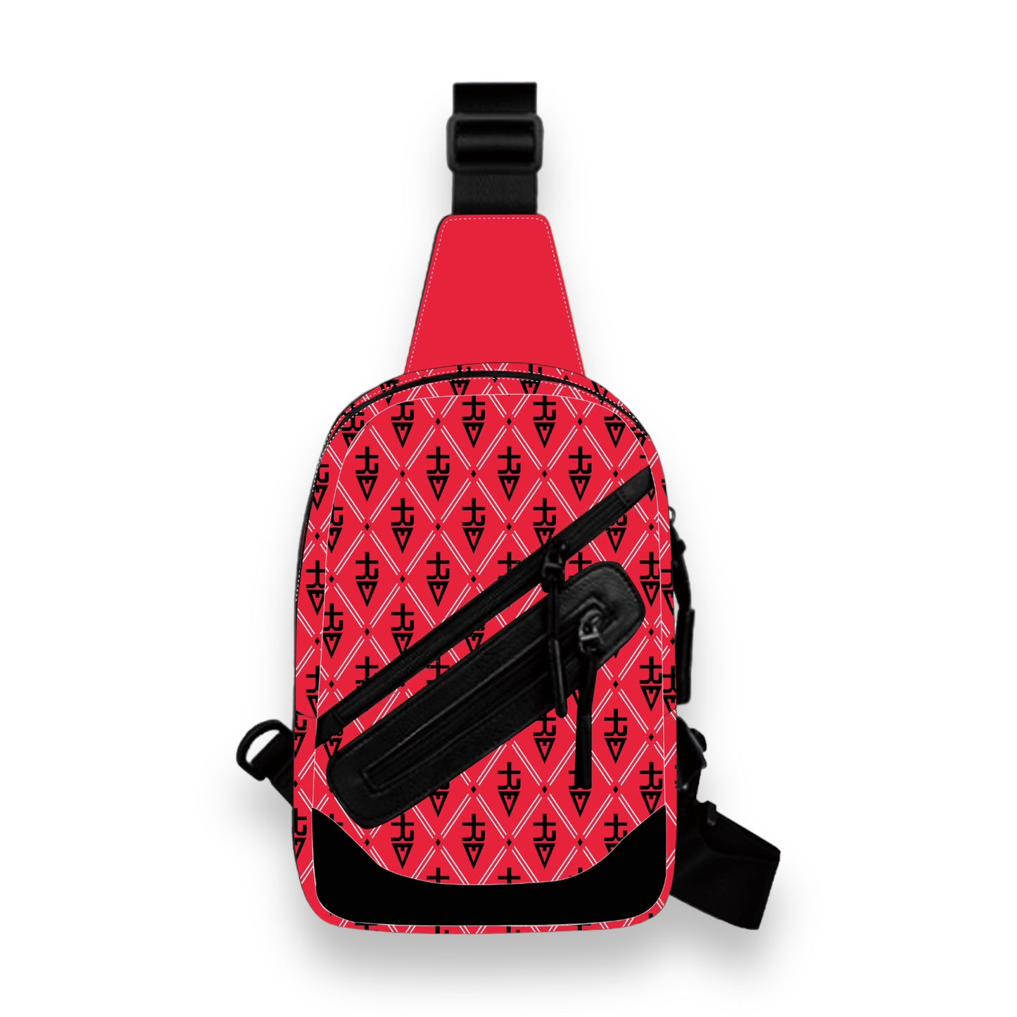 tREv Monogram Crossbody Bag