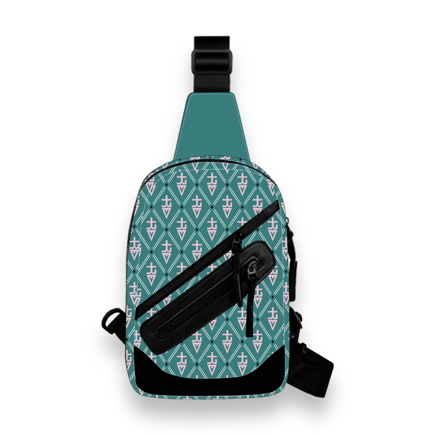 tREv Monogram Crossbody Bag