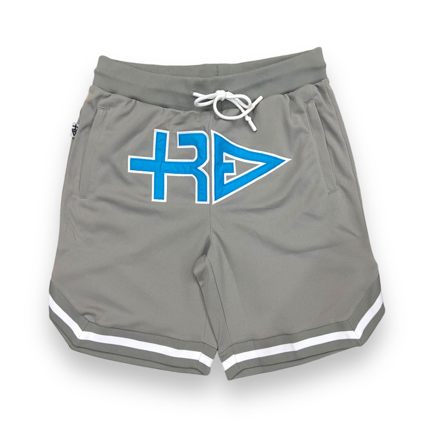 tREv Basketball Shorts - Grey w/ Mayan