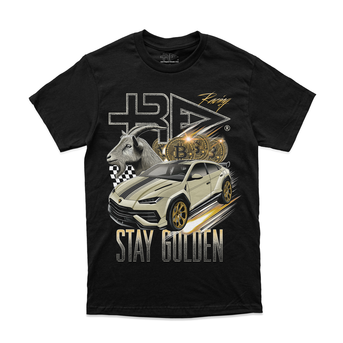 NEW tREv “Stay Golden” Racing Tee (PRE-ORDER)