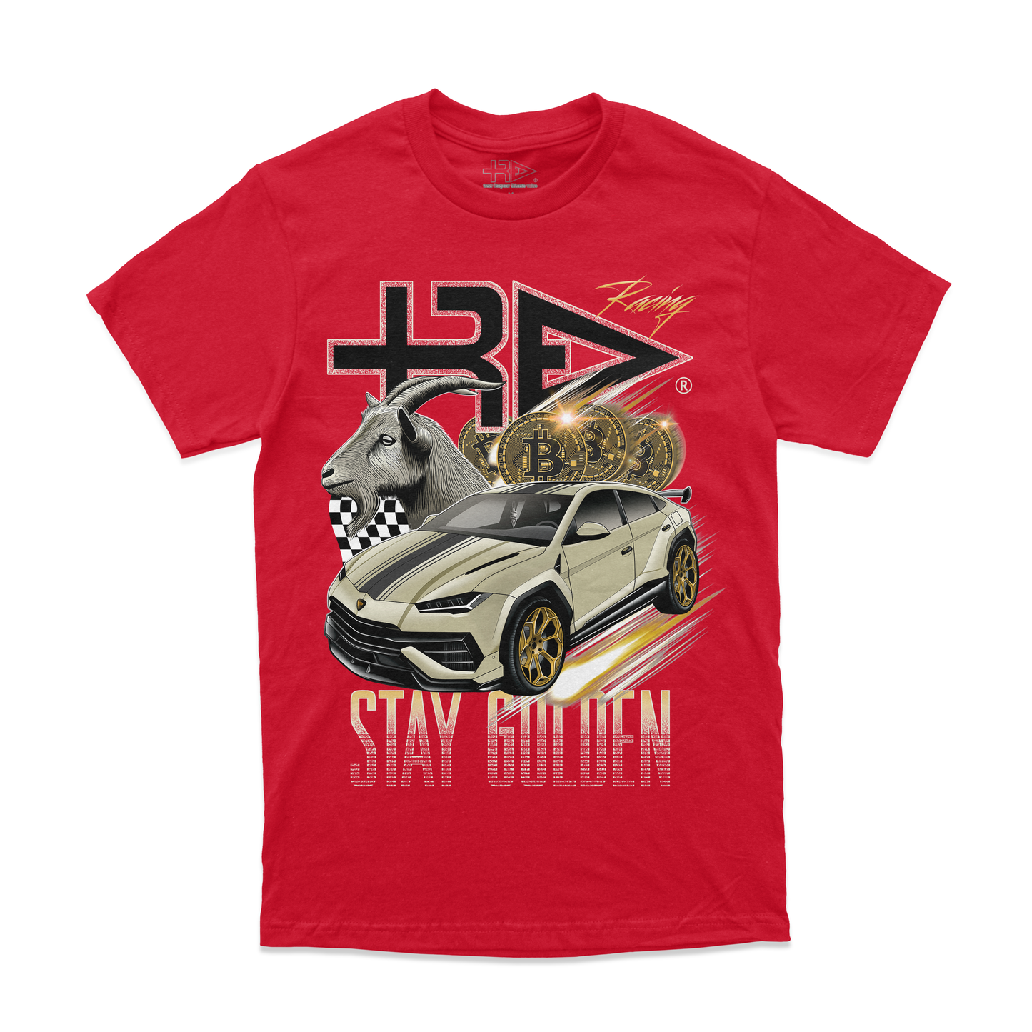 NEW tREv “Stay Golden” Racing Tee (PRE-ORDER)