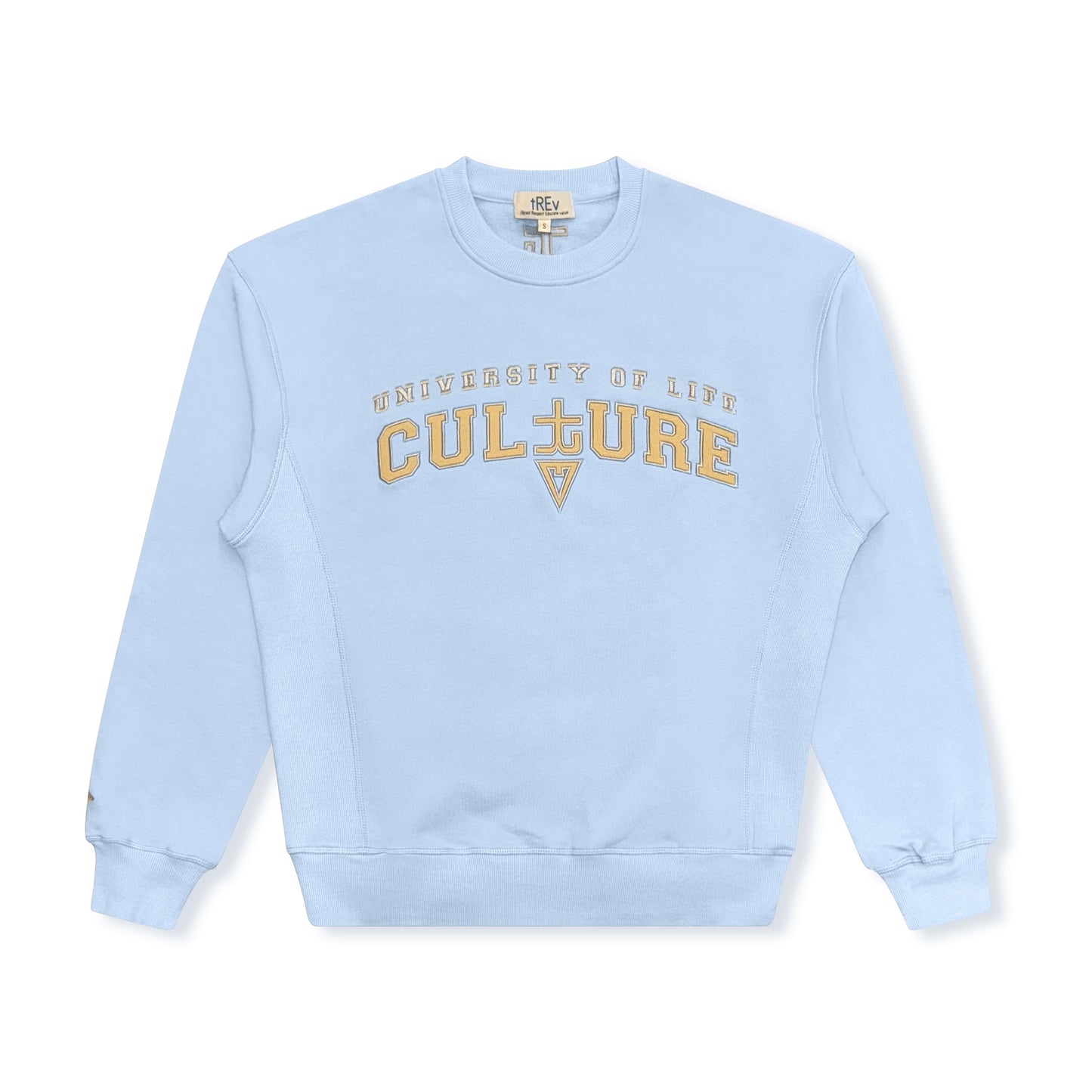 tREv CULTURE Crewneck - Serenity Blue