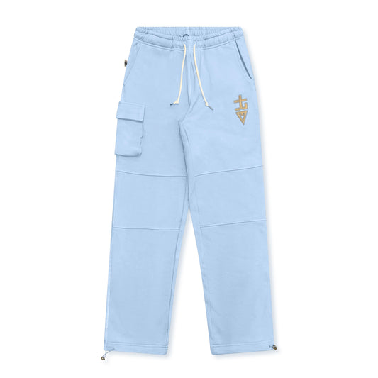 tREv-Her "TRUST" Sweatpants - Serenity Blue