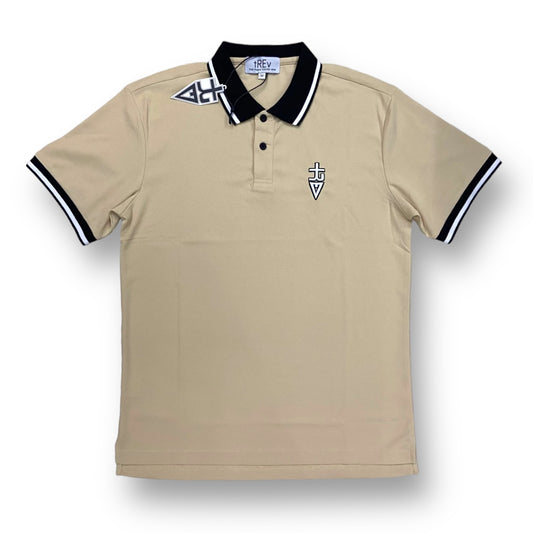 Premium tREv Polo Shirt - Sahara Chessmaster