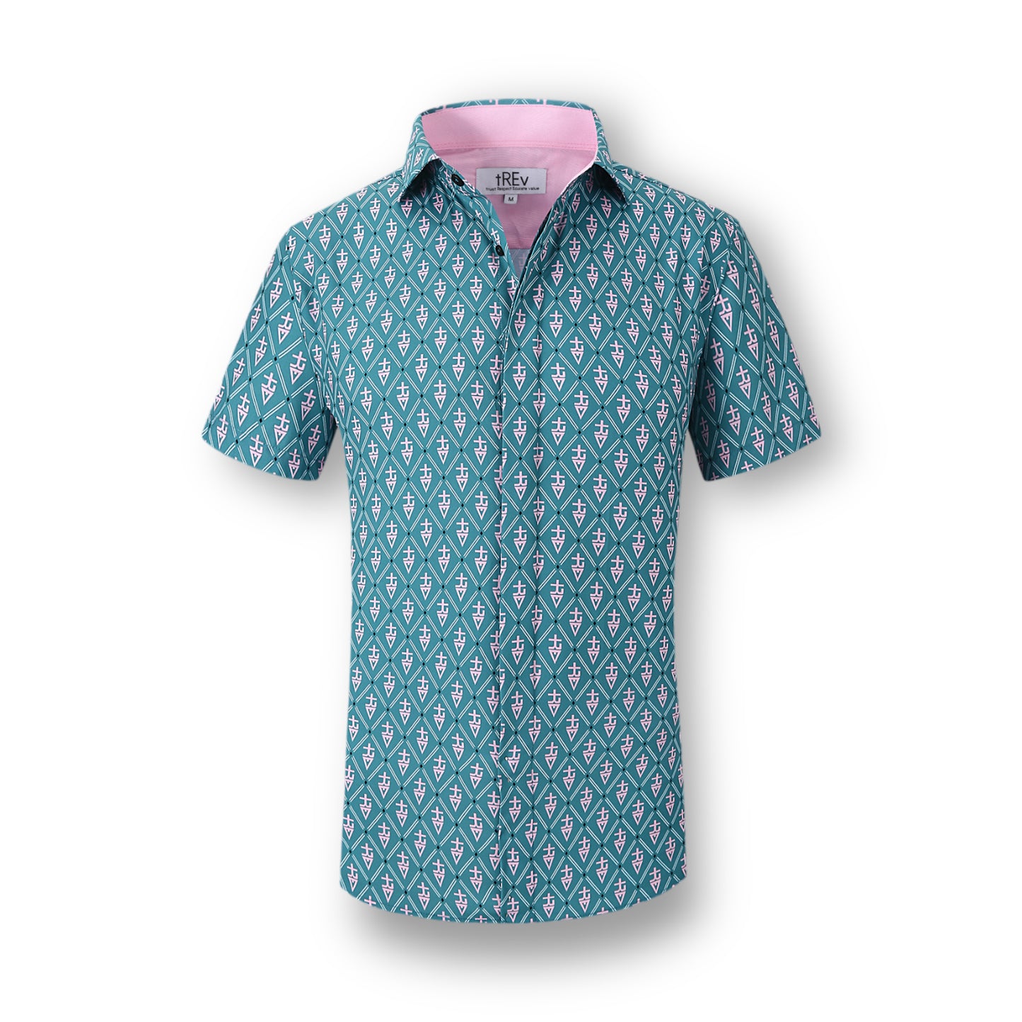 tREv Mirage Button Up - Short Sleeve