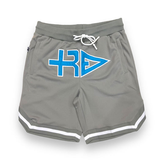 tREv Basketball Shorts - Grey w/ Mayan