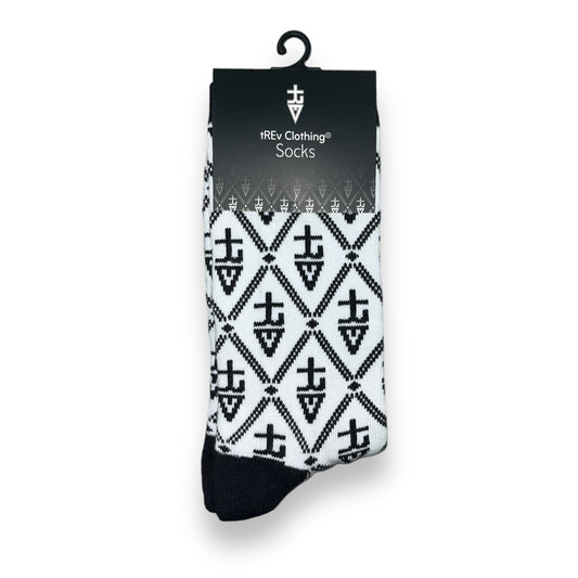 tREv Monogram Socks