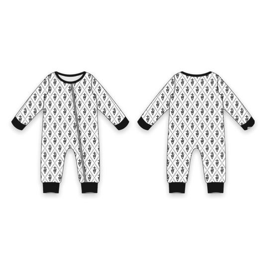 tREv Monogram Onesie