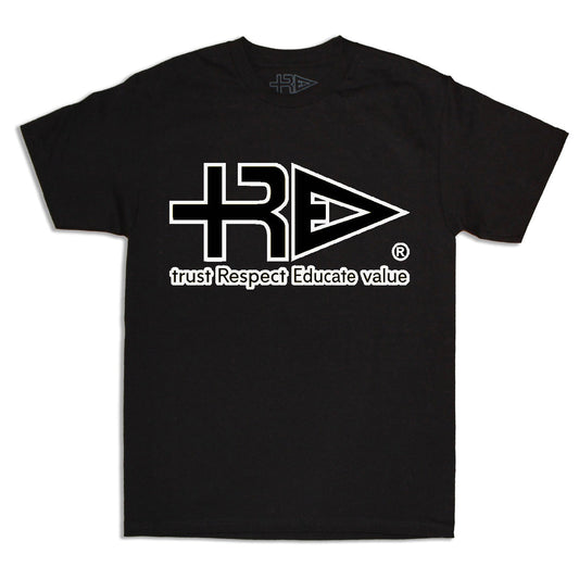 tREv Logo T-Shirt - Black